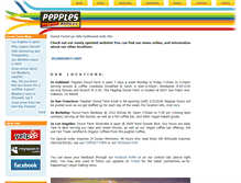 Tablet Screenshot of pepplesdonuts.com